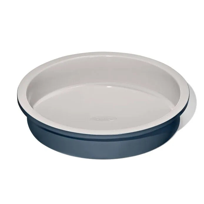 Non-Stick Pro Ceramic Coated Metal Bakeware 9" Round Cake Pan - Biscuit