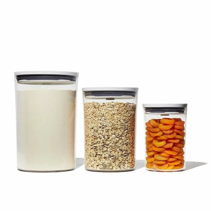 3-Piece POP Round Canister Graduated Set