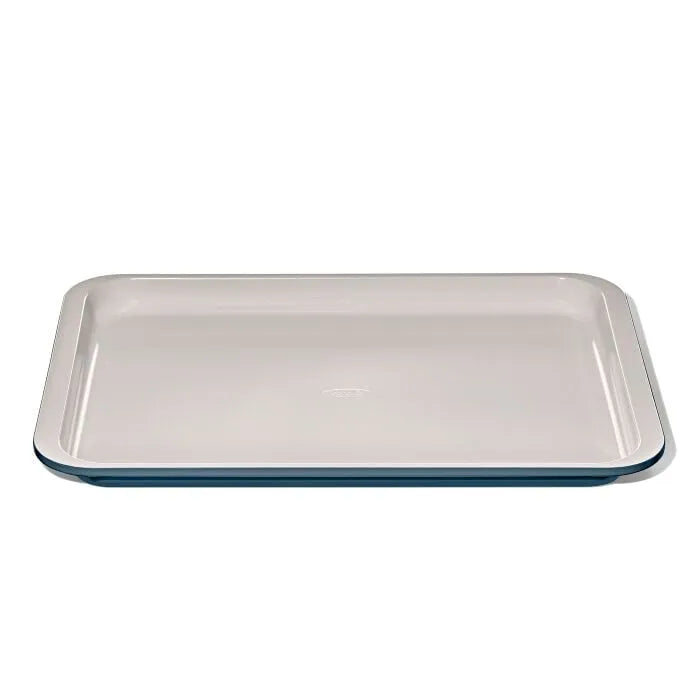 Non-Stick Pro Ceramic Coated Metal Bakeware Half Sheet Pan - Biscuit