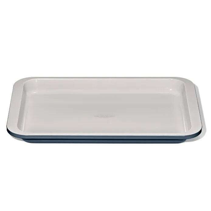 Non-Stick Pro Ceramic Coated Metal Bakeware Quarter Sheet Pan - Biscuit