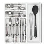 Large Expandable Utensil Organizer - Gray