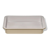 Non-Stick Pro Ceramic Coated Metal Bakeware 9" x 13" Cake Pan - Biscuit