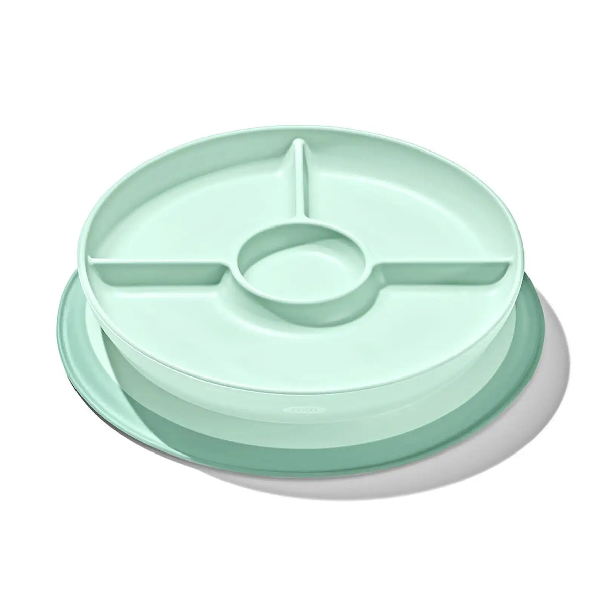 Stick & Stay Suction Divided Plate